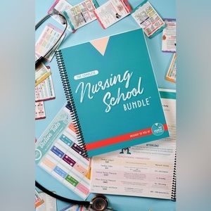 The Complete Nursing School Bundle + Laminated Nursing Study Guides + PDF Bundle